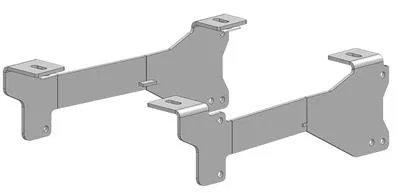2730 – PULLRITE Fifth Wheel Trailer Hitch Mount Kit, Use With ISR Series Hitch Custom-Fit Base Rails and Brackets Bol...